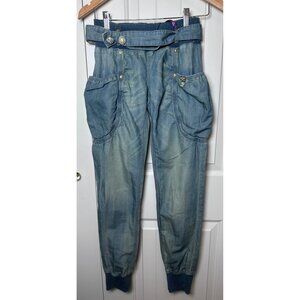 Fracomina Jumper Jeans Pants Size 26/40 NWT, Italian designer